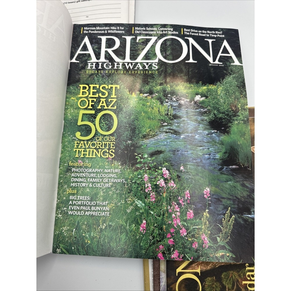 ARIZONA HIGHWAYS Magazine Lot of 9 2010 (Apr-Dec) Beautiful Photos & Articles - Picture 6 of 11